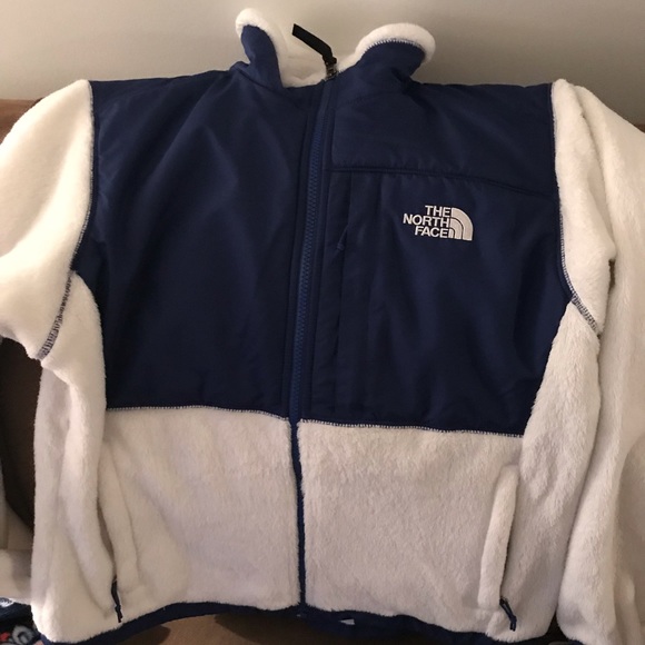 The North Face Jackets & Blazers - Blue and White Northface zip up jacket